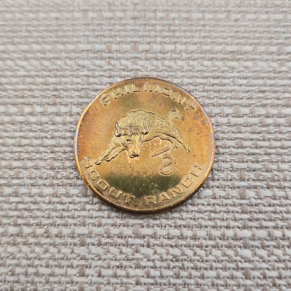 Philmont Scout Ranch Grace Cub Scounts Coin A7125